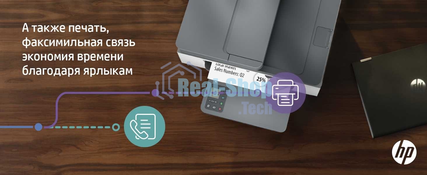 МФУ лазерное HP LaserJet M236sdw (9YG09A), A4, ч/б, печ. до 29 стр/мин., скан. до 19 стр/мин. (ч/б) 10 стр/мин. (цвет), 600 x 600 dpi, USB, RJ-45, Wi-Fi, BlueTooth, Air Print, Mopria