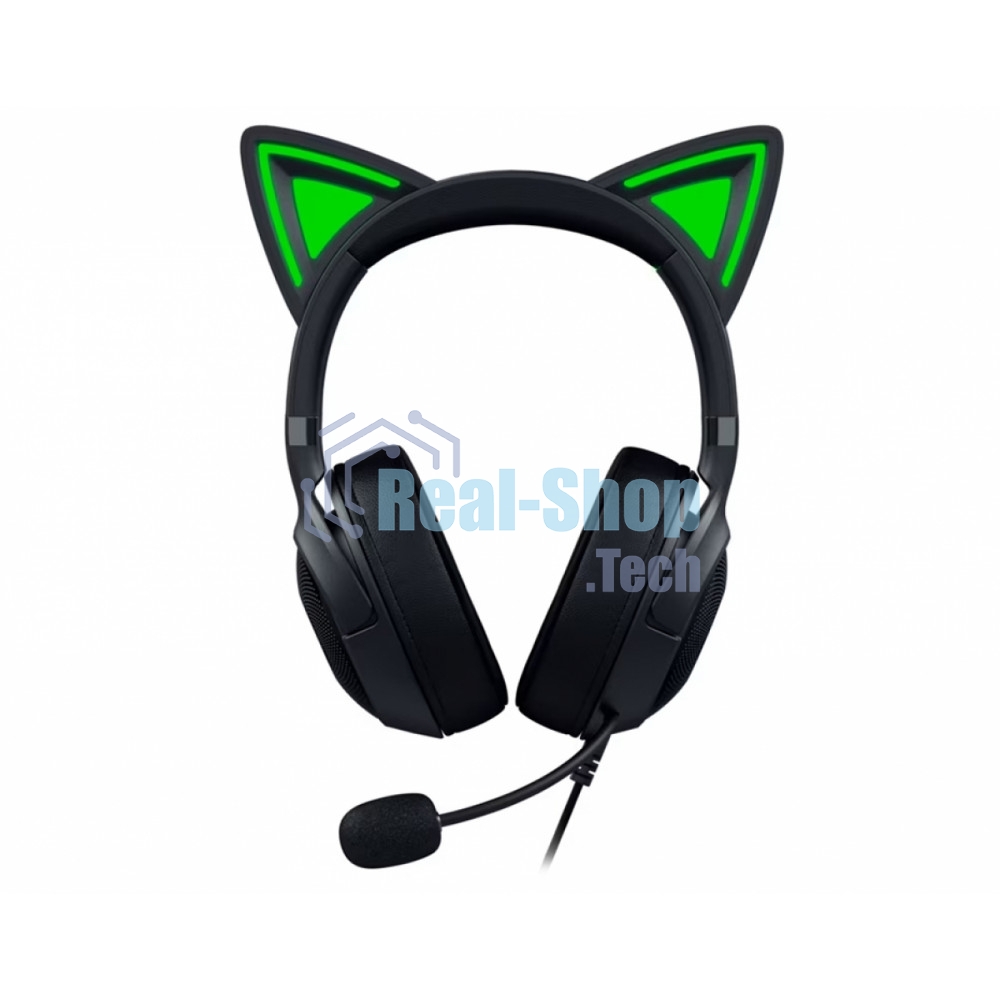 Гарнитура проводная Razer Kraken Kitty V2 - черный Headset черный
