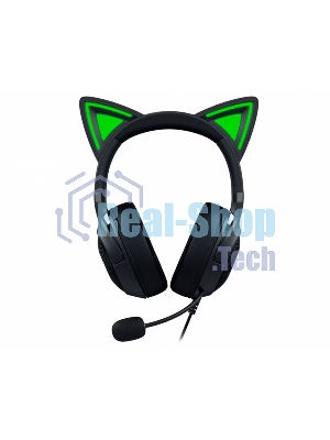Гарнитура Razer Kraken Kitty V2 чёрный, проводная, USB, подсветка