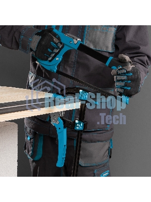 Струбцина реечная Gross быстрозажимная, металлический корпус, рычажный храповый механизм, 12