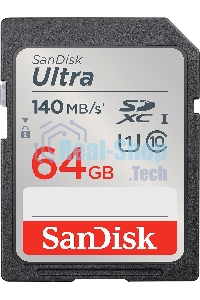 Флеш карта SANDISK SDXC 64Gb UHS-I SDSDUNB-064G-GN6IN