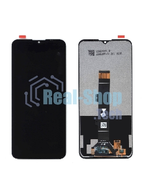 Дисплей для Motorola G30 черный
