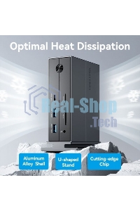 Мультифункциональная док-станция Vention USB Type C 14 в 1 с поддержкой Thunderbolt 4