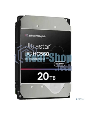 Жесткий диск Western Digital HDD SAS Server 20Tb Ultrastar DC HC560 7200 12Gb/s 512MB 1 year warranty