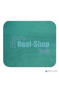 Коврик Buro BU-CLOTH/green Коврик для мыши матерчатый, зеленый, 220 х 250 х 4 мм,