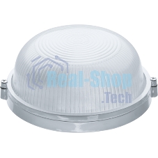 Светильник Navigator ЛОН NBL-R1-60-E27/WH 1х60Вт E27 IP54 (аналог НПБ 1301 бел. круг 60Вт)