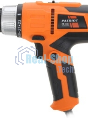 Дрель-шуруповерт Patriot FS 300, 300 Вт, 35 Нм, щеточный