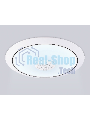 Музыкальный светодиодный светильник Ambrella light FZ710 WH белый IP20 40W 3000-6500K+RGB Music 370*56 (ПДУ ИК)