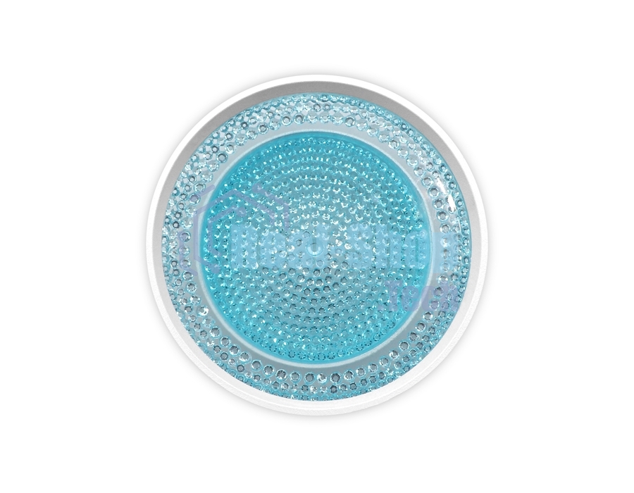Светильник Ambrella light TN344 SWH/BL белый песок/голубой GU5.3 D85*45