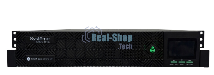 Источник бесперебойного питания Systeme Electric Smart-Save Online SRTSE, 2 поколения 1000 ВА/Вт, 2U, 8 C13+1 Schuko, USB, RS-232, сухиеконтакты