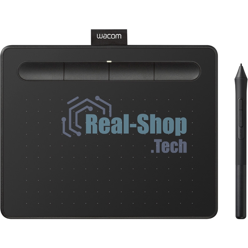 Графический планшет Wacom Intuos S Bluetooth CTL-4100WLK-N Bluetooth/USB черный