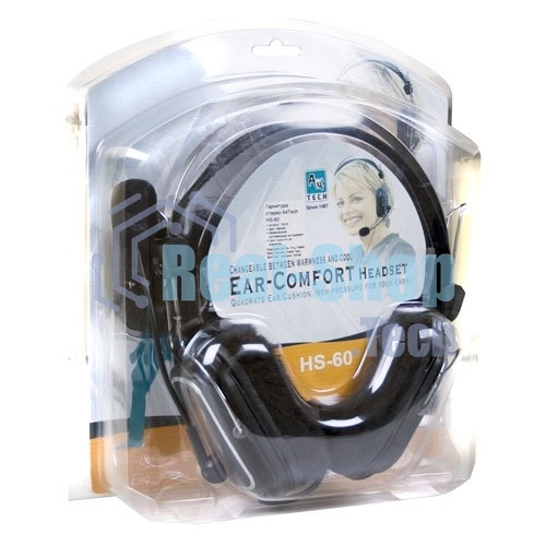 Гарнитура проводная A4TECH стерео HS-60