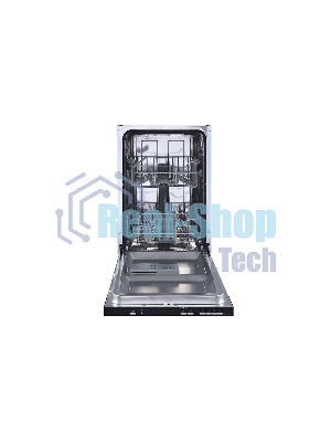 Встраиваемая посудомоечная машина Zigmund & Shtain DW 139.4505 X, черный, 44.5 см, 9 компл., 49 дБ, класс A++