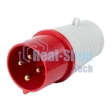 Вилка Rexant 024 переносная 3Р+РЕ 32А 380В IP44