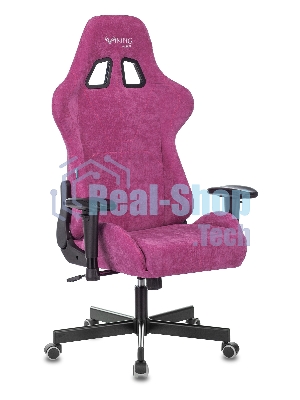 Кресло Бюрократ VIKING KNIGHT LT15 FABRIC малиновый, ткань, 120 кг, механизм качания