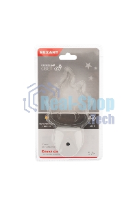 Ночник светодиодный Rexant ФАКЕЛ ХАМЕЛЕОН свечение мультиколор 7 цветов, 230 В