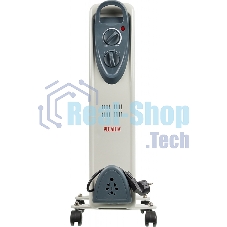 Обогреватель масляный Ресанта ОМ- 7Н (7 секций), белый, 1500 Вт, 15 м2, термостат 67/3/7