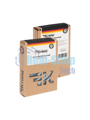 Болт шестигранный Kranz DIN 933, 8х45, упаковка поставщика (24 кг./1 100 шт.)