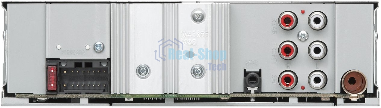 Автомагнитола JVC KD-X482BT, 1 DIN, Bluetooth, USB Type-A, AUX, съёмная панель