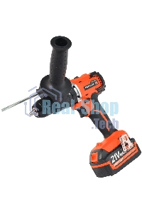 Дрель-шуруповерт аккумуляторная Patriot BR 216UES-h, Аккумуляторная, 21В, 2 АКБ, Кейс