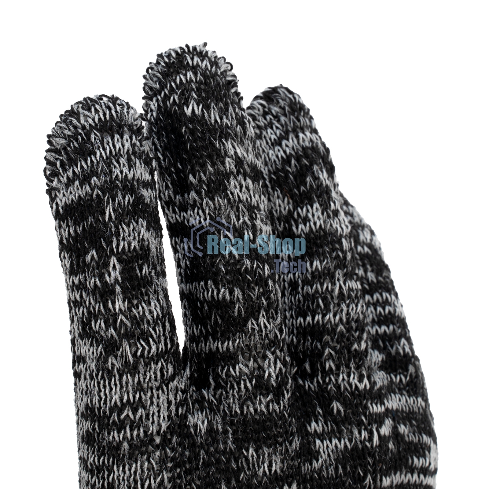 Перчатки трикотажные, меланж, 10 класс Россия