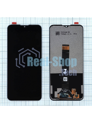 Дисплей для Motorola G30 черный
