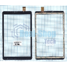 Сенсорное стекло (тачскрин) YLD-CEGA636-FPC-A0, черное