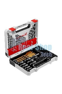 Набор сверл Matrix комб.,мет.1-6мм,бет.3-8мм,дер.3-8мм, перки,бит.30шт,адап.,голов.8шт,71пр., PRO