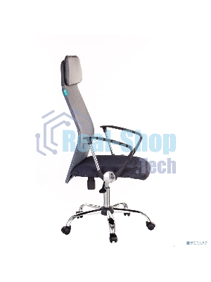 Кресло Бюрократ KB-6N/SL/DG/TW-12 TW-04 TW-12 серый, сетка