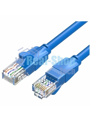 Патч-корд Vention прямой UTP cat.6, RJ45 - 1,5 м. синий