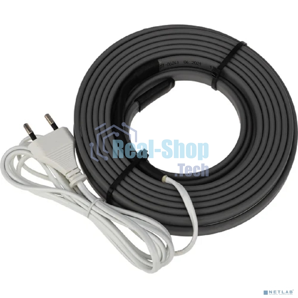 Кабель греющий саморегулирующийся PROconnect 16 Вт/м, на трубу, 6 м/96 Вт