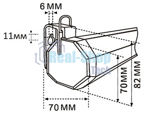 Экран Lumien 214x214см Eco Picture LEP-100110 1:1 настенно-потолочный рулонный