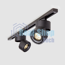 LTB21 / Светильник потолочный светодиодный Klips Черный 15W 4200K