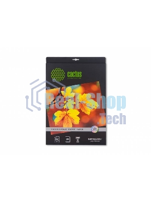 Фотобумага Cactus CS-HGA326020 Professional суперглянцевая А3 260 г/м2 20 листов