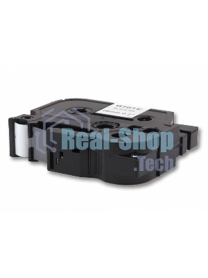 Картридж ленточный Cactus CS-TZ241 18 мм, 8 м, черный шрифт, белый фон, для BROTHER 1230/1280/1280VP/2700VP