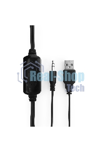 Акустическая система 2.0 Gembird SPK-405, пассив. излучатели, черный, 5 Вт, рег. громкости USB-питание