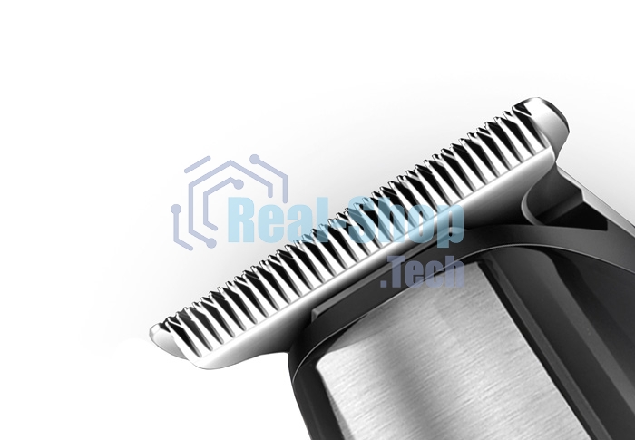 Машинка для стрижки Centek CT-2134 (чер/сталь) 3 насадки, USB зарядка, время работы 55 мин