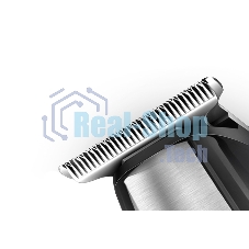 Машинка для стрижки Centek CT-2134 (чер/сталь) 3 насадки, USB зарядка, время работы 55 мин