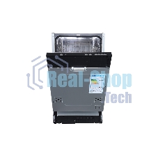 Встраиваемая посудомоечная машина Zigmund & Shtain DW 139.4505 X, черный, 44.5 см, 9 компл., 49 дБ, класс A++