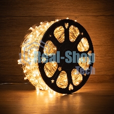 Гирлянда Neon-night LED Клип-лайт 12 V, прозрачный ПВХ, 150 мм, цвет диодов теплый белый