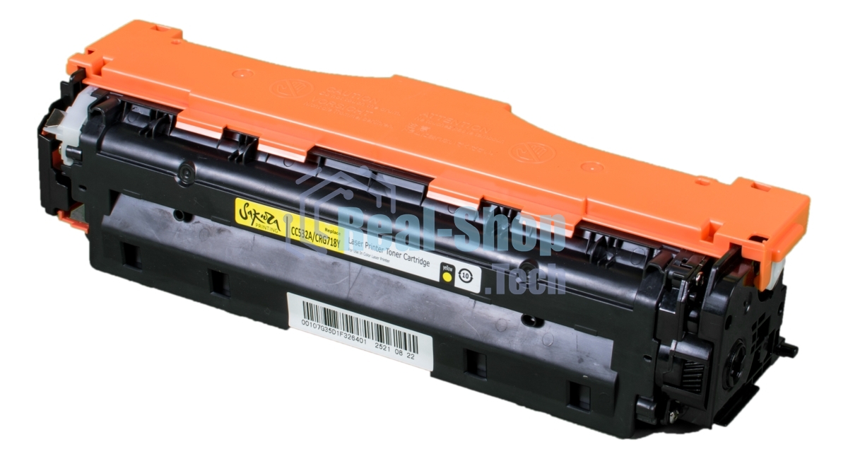 Картридж лазерный Sakura CC532A для HPColor LaserJet CM2320fxiMFP/CM2320nMFP/CM2320nfMFP/CP2025/CP2025n/CP2025dn/CP2025x, Canon LBP 7200/7200cn/iC MF8330/8350Cdn, желтый, 2800 к.