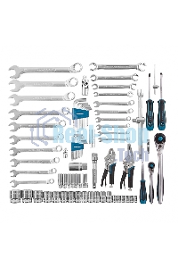 Набор инструментов Gross 14148 78 пред., 120 зубьев, CrV, 1/4, 1/2
