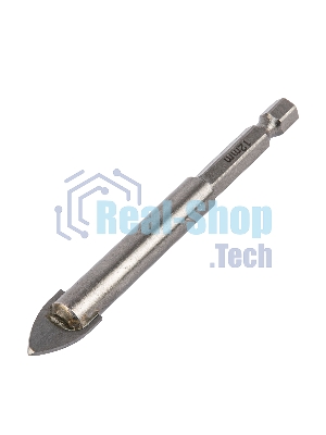 Сверло по керамической плитке и стеклу Matrix, 12 мм, 6-гр хвостовик