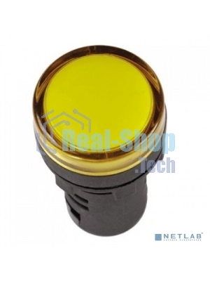 Арматура светосигнальная AD-22DS 230В жел. IEK BLS10-ADDS-230-K05