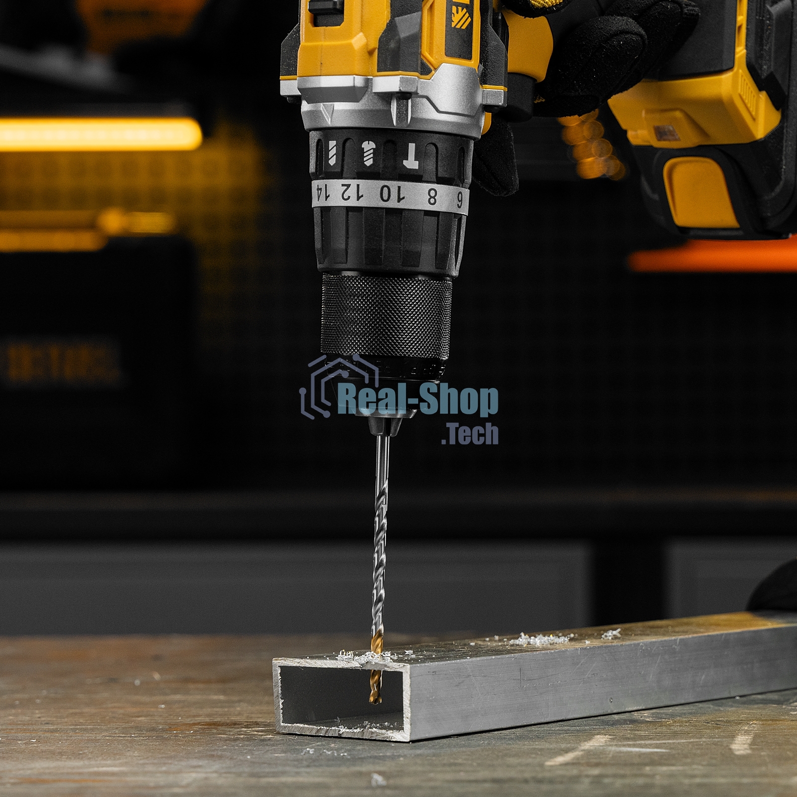 Сверло спиральное по металлу Denzel 4,2 х 119 мм, Р6М5, Golden Tip, удлиненное