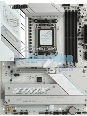 Материнская плата ASUS ROG STRIX B850-A GAMING WIFI, AM5, AMD B850, 4xDDR5, 2xSATA, 4xM.2, 1xPCIe 5.0 x16, 1xPCIe 4.0 x16, 1xPCIe x4, 1xDP, 1xHDMI, 1x2.5Gb LAN, 1xUSB-C 20Gbps, 1xUSB-C 10Gbps, 2xUSB-A 10Gbps, 4xUSB 5Gbps, 2xUSB-A 2.0, 3x3.5 мм, 7.1, ATX