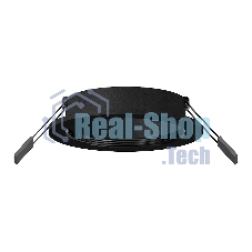 Корпус светильника C7622 SBK черный песок D92*H25mm MR16 GU5.3