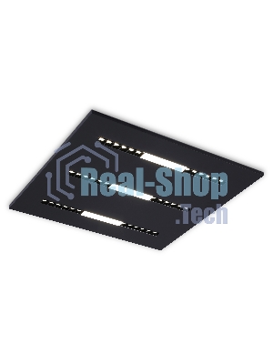 Светодиодная панель DPS1071 BK черный 48W 4000K 175-265V IP20 4080LM 595*595*14