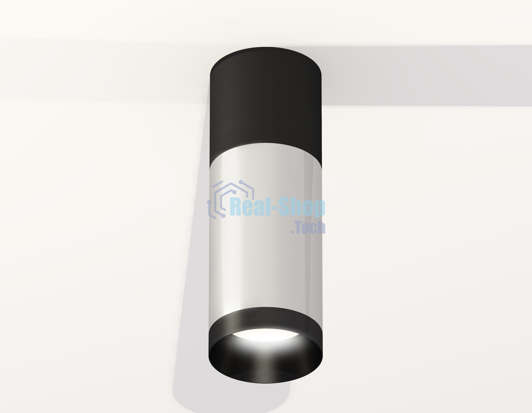 Светильник Ambrella Light XS6324060 SSL/SBK/PBK серебро песок/черный песок/черный полированный MR16 GU5.3
