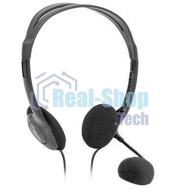 Гарнитура проводная стерео Defender HN-102 накладные компактные 2 х 3.5 мм jack стерео кабель 1,8 м черный